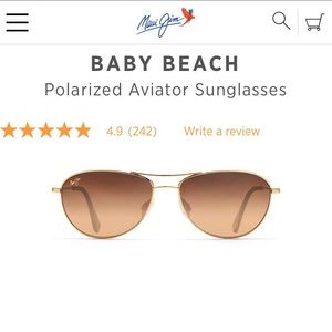FLASH SALE: Maui Jim Baby Beach Aviators